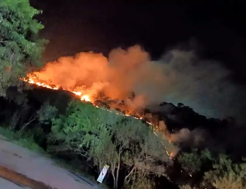 Alumínio é a segunda cidade do estado com maior alerta para queimadas