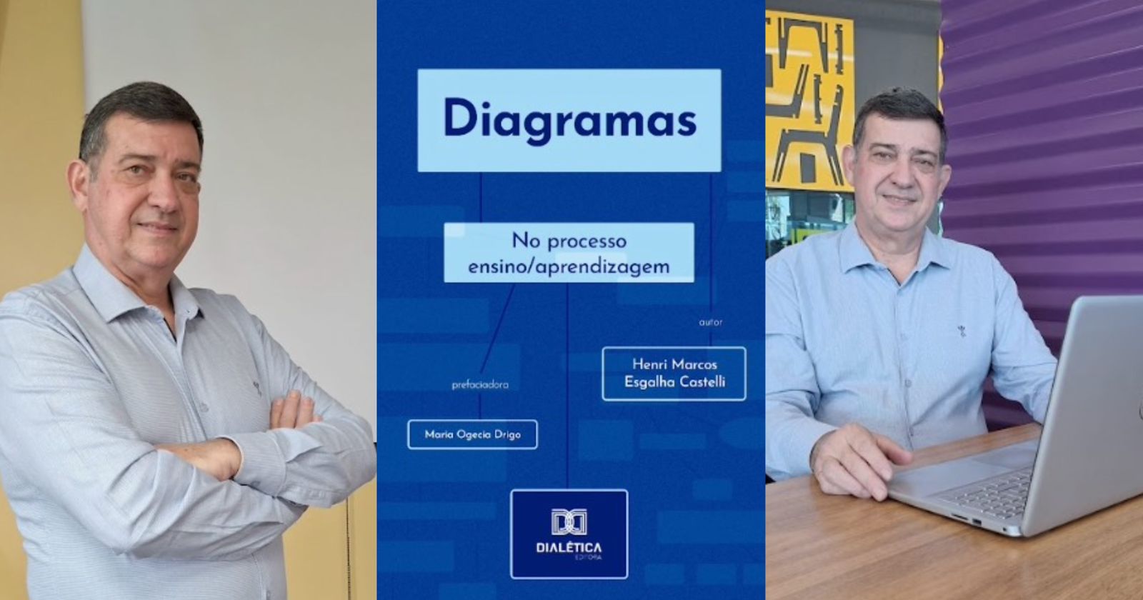 Professor explica como os mapas conceituais contribuem para uma melhor visualização dos temas e compreensão dos conteúdos que caem na prova