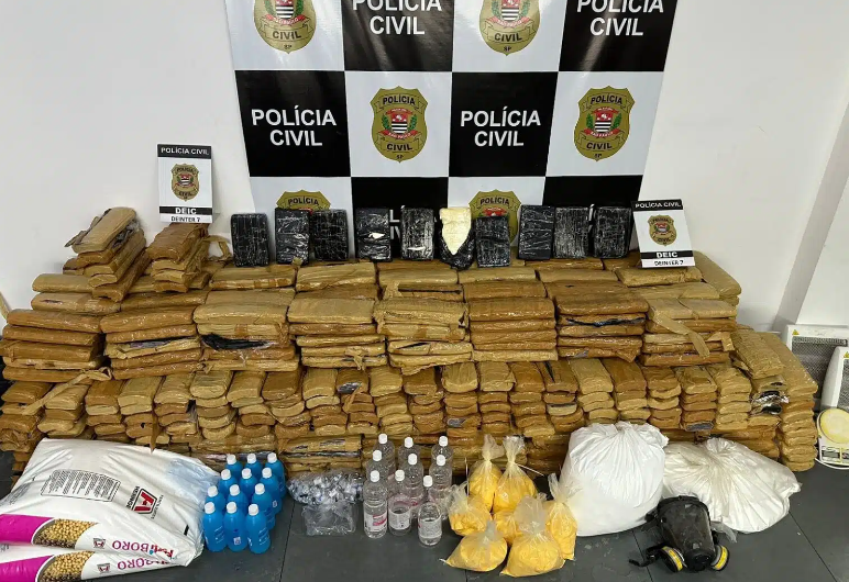 Divisão Especializada de Investigações Criminais apreende 700kg de maconha em Sorocaba