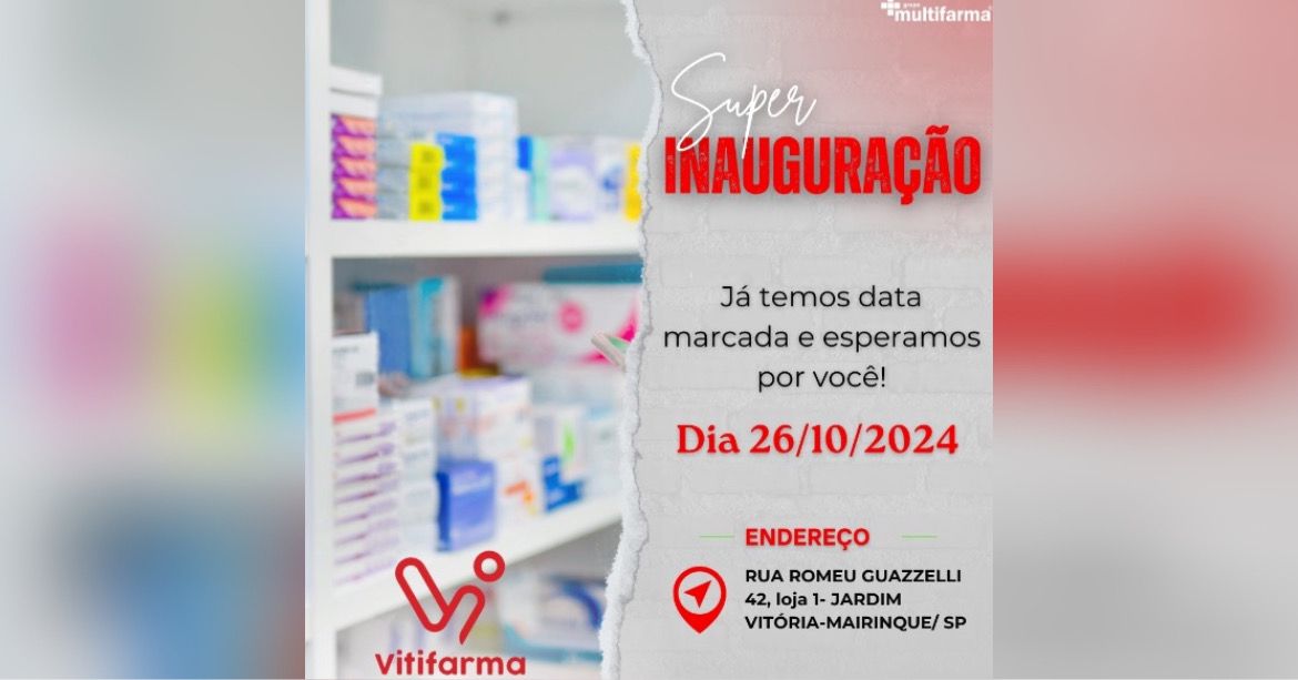 Vitifarma será inaugurado neste sábado (26) em Mairinque