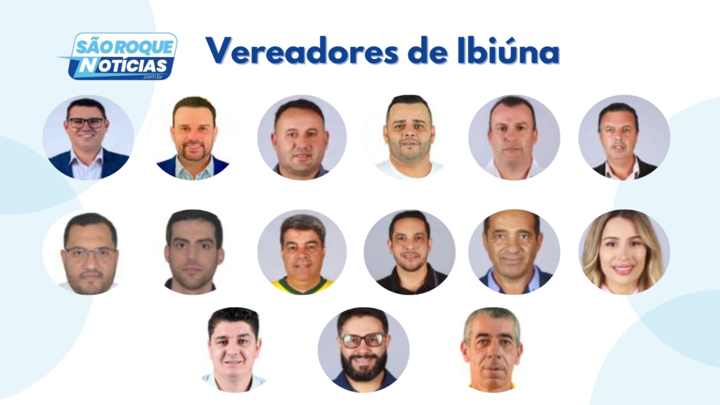 vereadores eleitos de Ibiúna