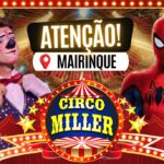 Circo Miller chega a Mairinque com diversas atrações e estreia prevista para a próxima sexta