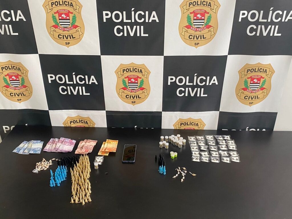 Polícia Civil prende indivíduo por tráfico em Ibiúna 