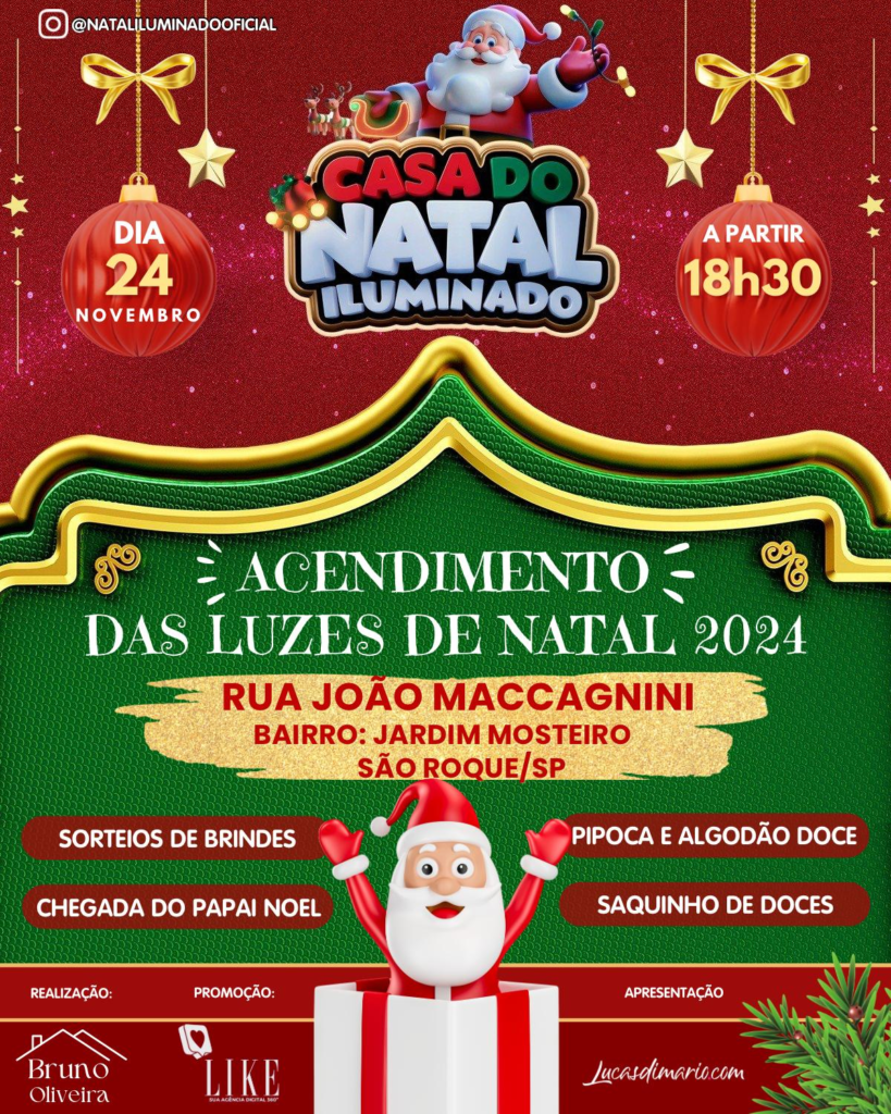 Casa Natal Iluminado será inaugurada neste domingo (24), no Jardim Mosteiro, em São Roque