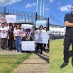 Pai de Vitória Gabrielly participa de manifestação por justiça no caso Vitória em Cajamar