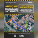 São Roque terá nova alteração no trânsito na região da Rua Washington Campos do Amaral
