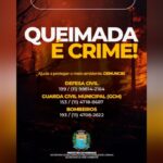 Mairinque divulga nota contra queimadas ilegais e afirma multa aos infratores