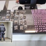 Tráfico de Drogas: Indivíduo é preso em Alumínio com entorpecentes e rádios comunicadores