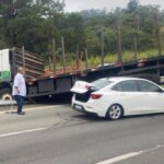 Acidente na Castello Branco em Araçariguama deixa três feridos