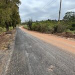 Governo do Estado inicia obras de recapeamento na Avenida Alberto Cocozza, próximo as empresas Tortuga e Super Frio em Mairinque