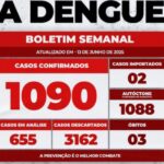 São Roque acumula 1.090 casos de dengue confirmados no município e soma três óbitos
