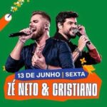 Zé Neto e Cristiano agitam a noite de sexta-feira (13) na Festa Junina de Votorantim